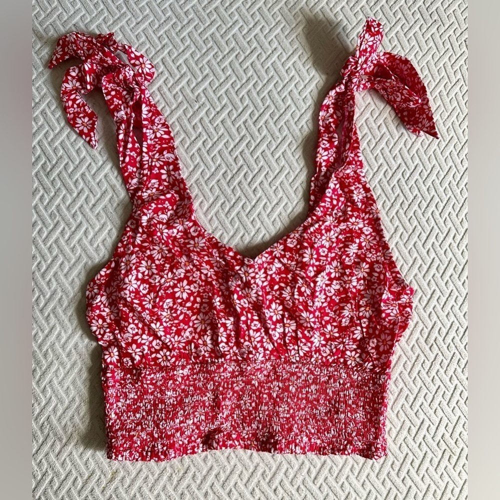 Floral Crop Top - Picture 1 of 1